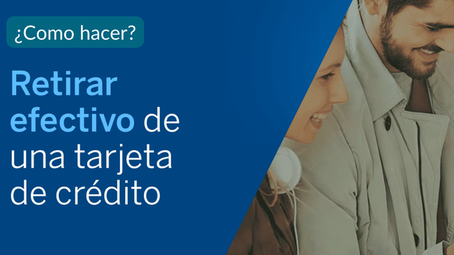 ¿Es posible retirar efectivo con mi tarjeta de crédito?